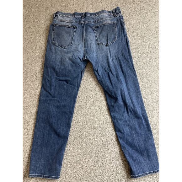 Banana Republic Travel Jean 36x32 Blue Slim Fit Stretch Denim 5 Pocket Mens - Picture 7 of 8